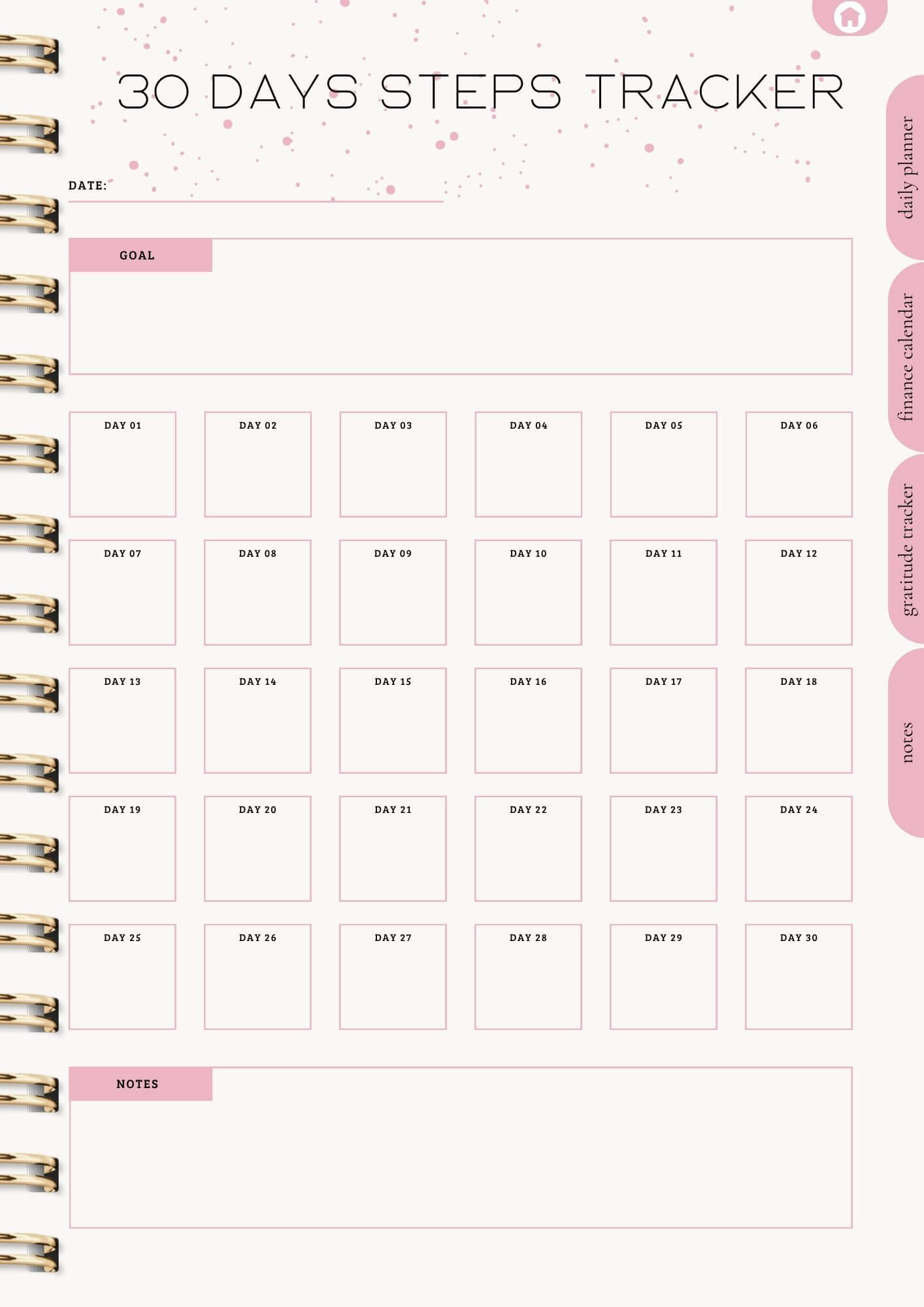 That Girl Planner: Digital & Printable Planner | Variety Of Planners & Trackers (With Resell Rights)