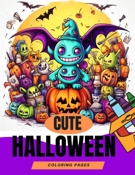 200 Pages PLR Halloween Coloring pages | With Resell Rights