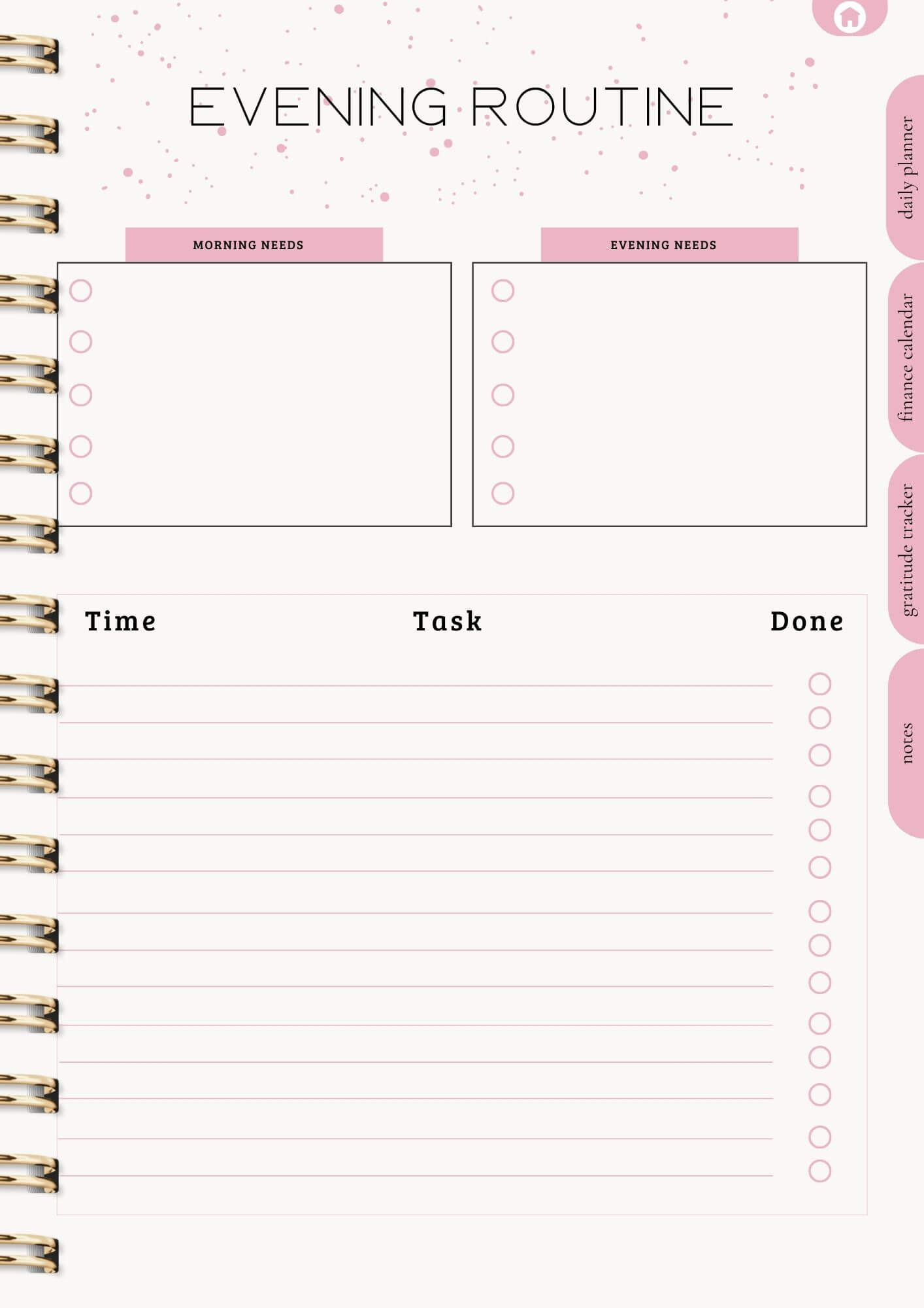 That Girl Planner: Digital & Printable Planner | Variety Of Planners & Trackers (With Resell Rights)