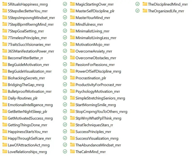 570+ Self-Help PLR eBooks with Resell Rights