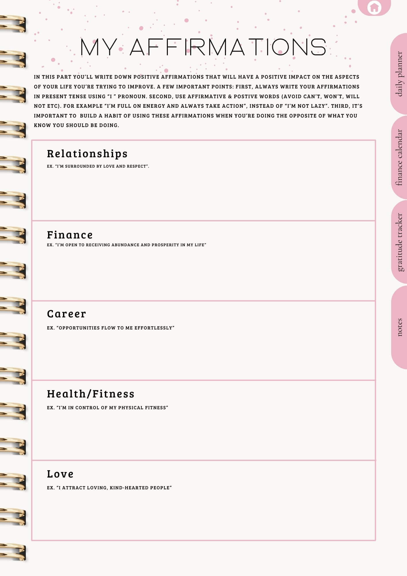That Girl Planner: Digital & Printable Planner | Variety Of Planners & Trackers (With Resell Rights)