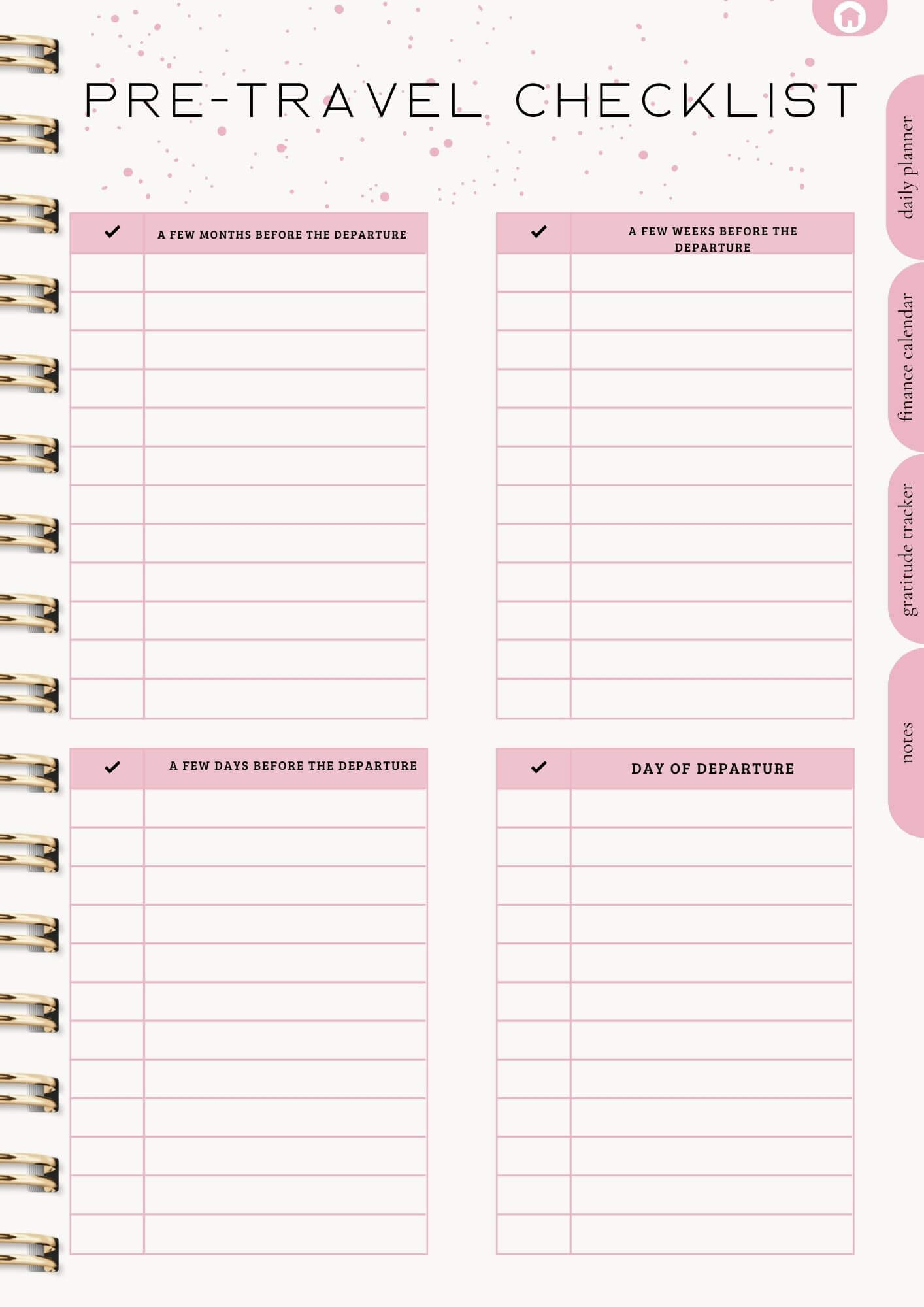 That Girl Planner: Digital & Printable Planner | Variety Of Planners & Trackers (With Resell Rights)