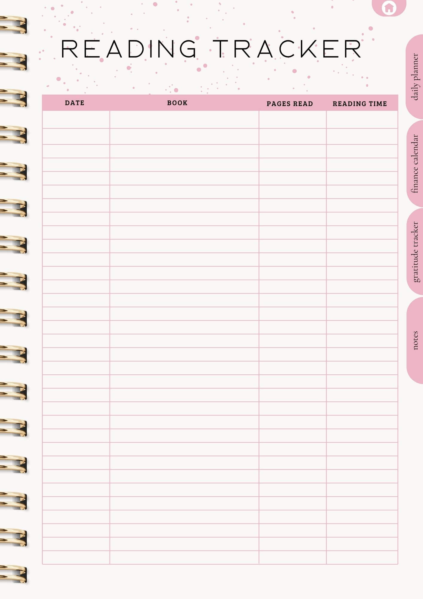 That Girl Planner: Digital & Printable Planner | Variety Of Planners & Trackers (With Resell Rights)