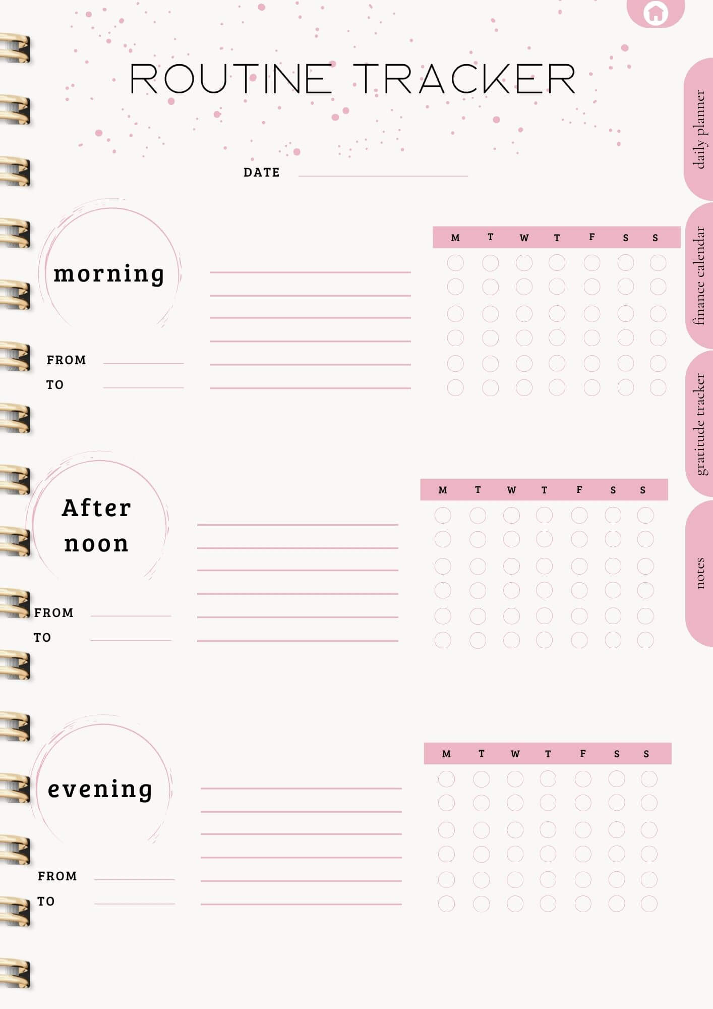 That Girl Planner: Digital & Printable Planner | Variety Of Planners & Trackers (With Resell Rights)