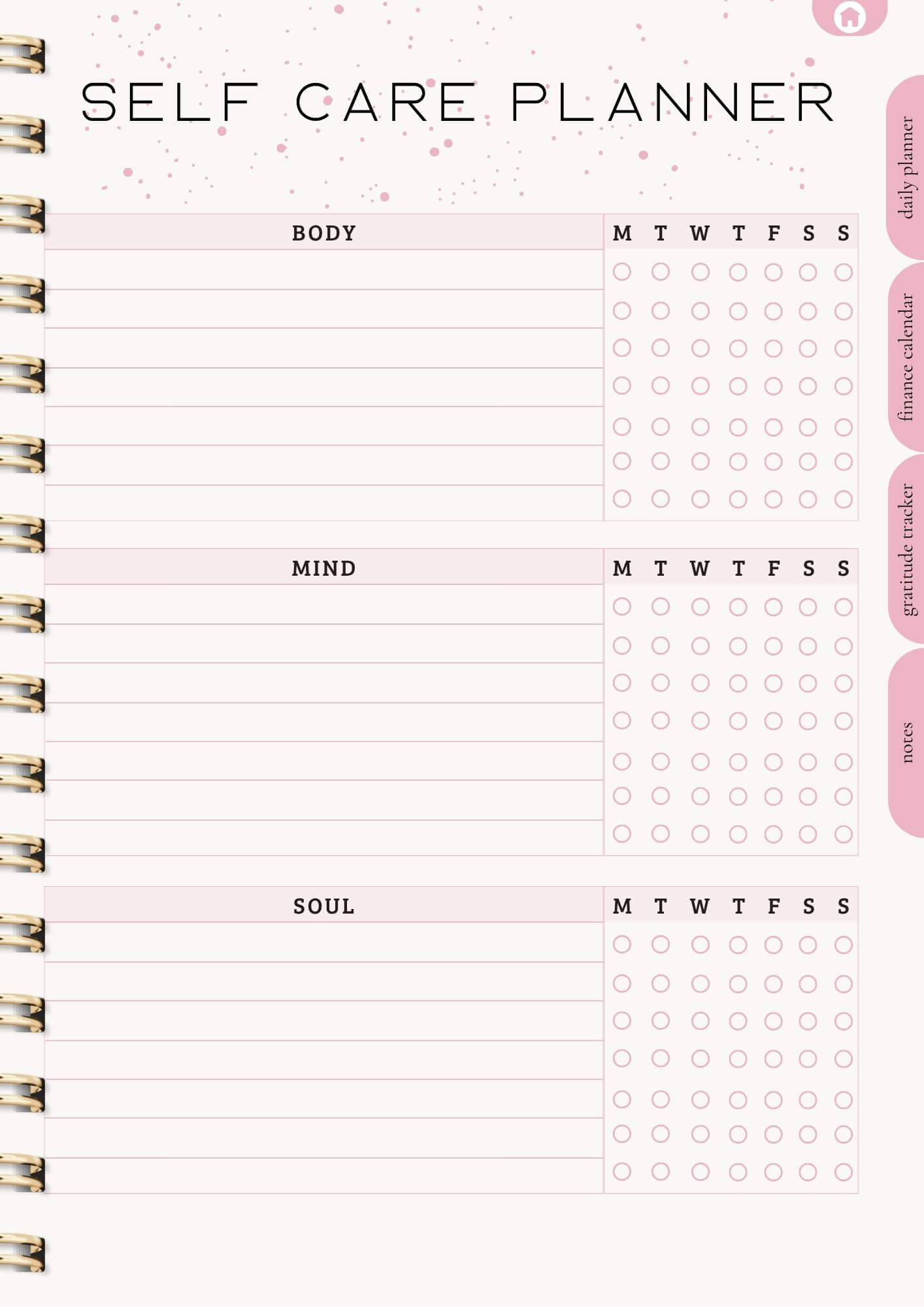 That Girl Planner: Digital & Printable Planner | Variety Of Planners & Trackers (With Resell Rights)