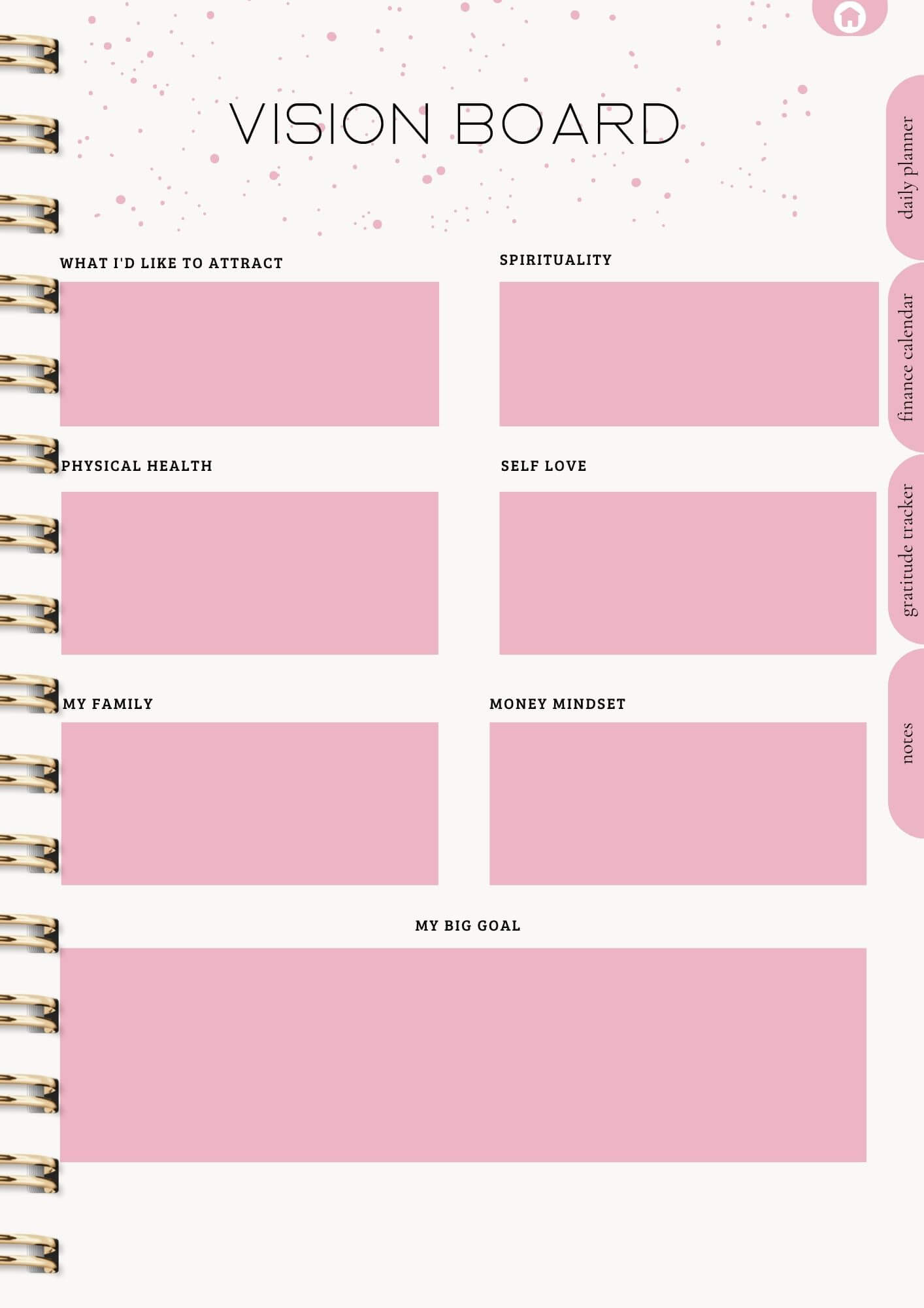 That Girl Planner: Digital & Printable Planner | Variety Of Planners & Trackers (With Resell Rights)