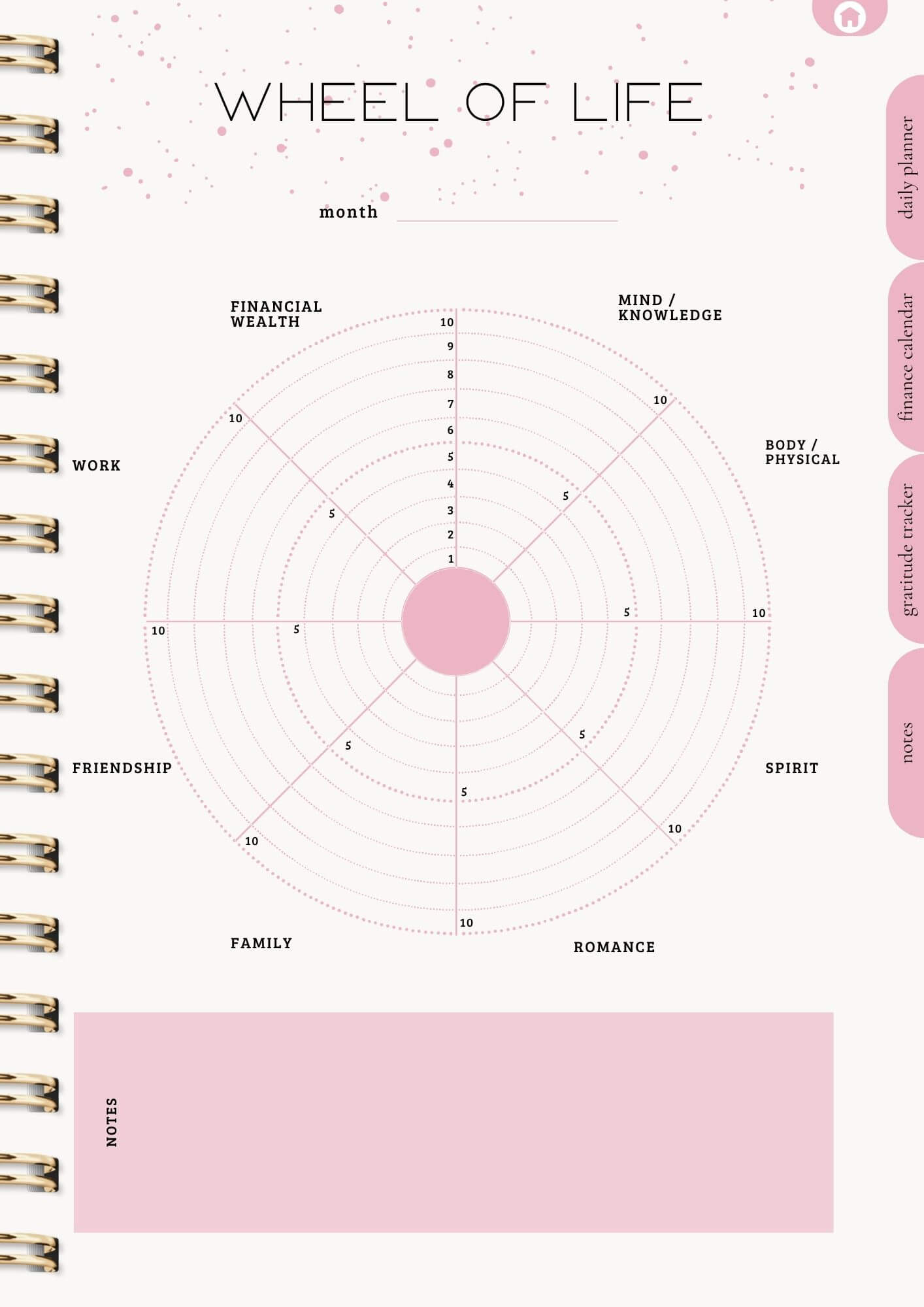 That Girl Planner: Digital & Printable Planner | Variety Of Planners & Trackers (With Resell Rights)