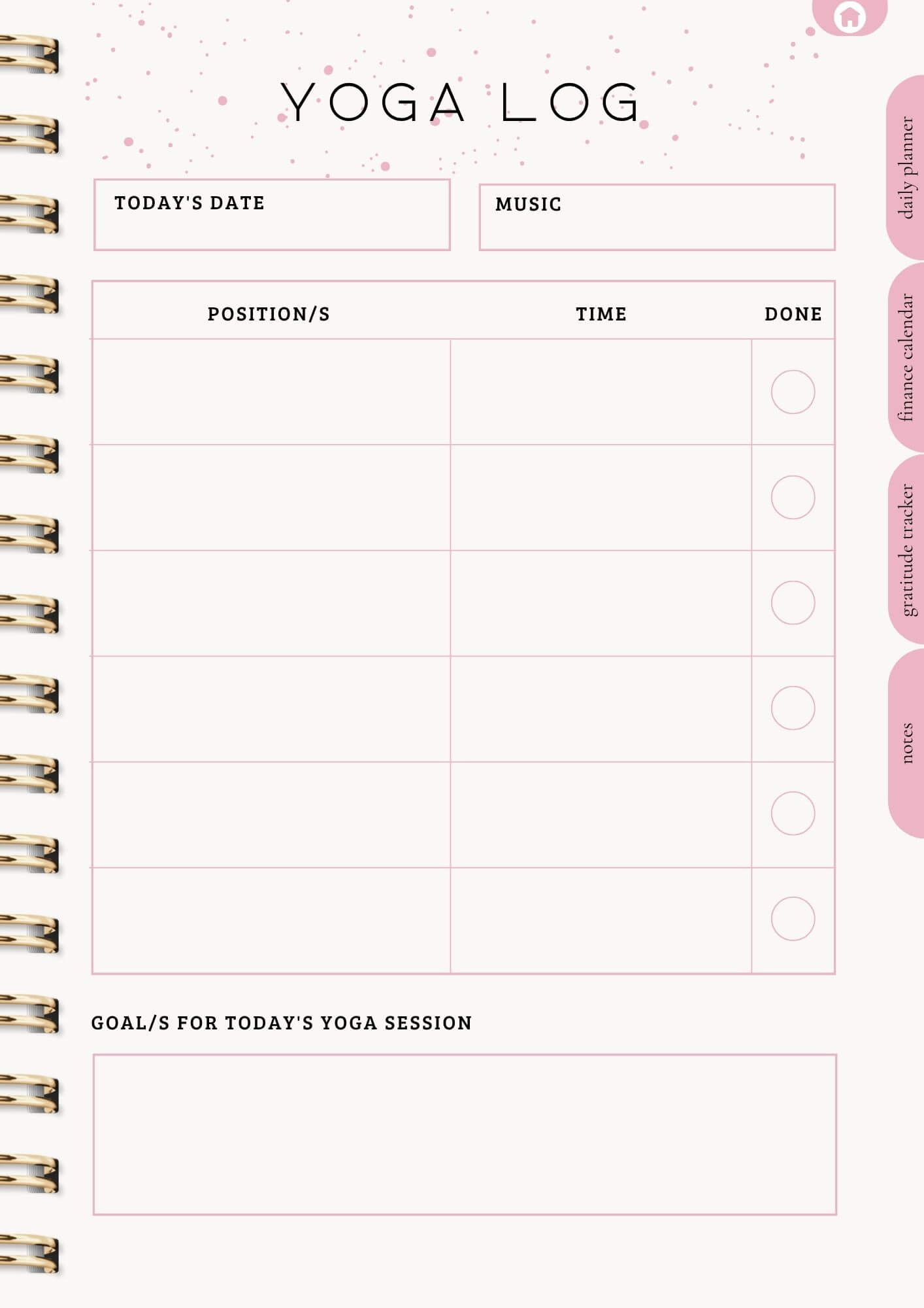 That Girl Planner: Digital & Printable Planner | Variety Of Planners & Trackers (With Resell Rights)