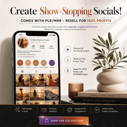 Golden Sunset Stock Photos | 78 Warm Aesthetic Images | PLR & MRR