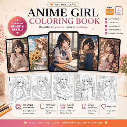 10,000+ PLR Kids Content Vault™ — Coloring Books With Resell Rights