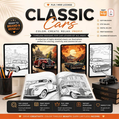 10,000+ PLR Kids Content Vault™ — Coloring Books With Resell Rights