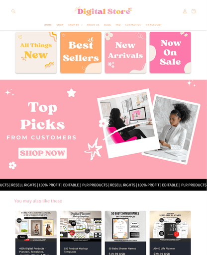 PLR Store - Business in a Box