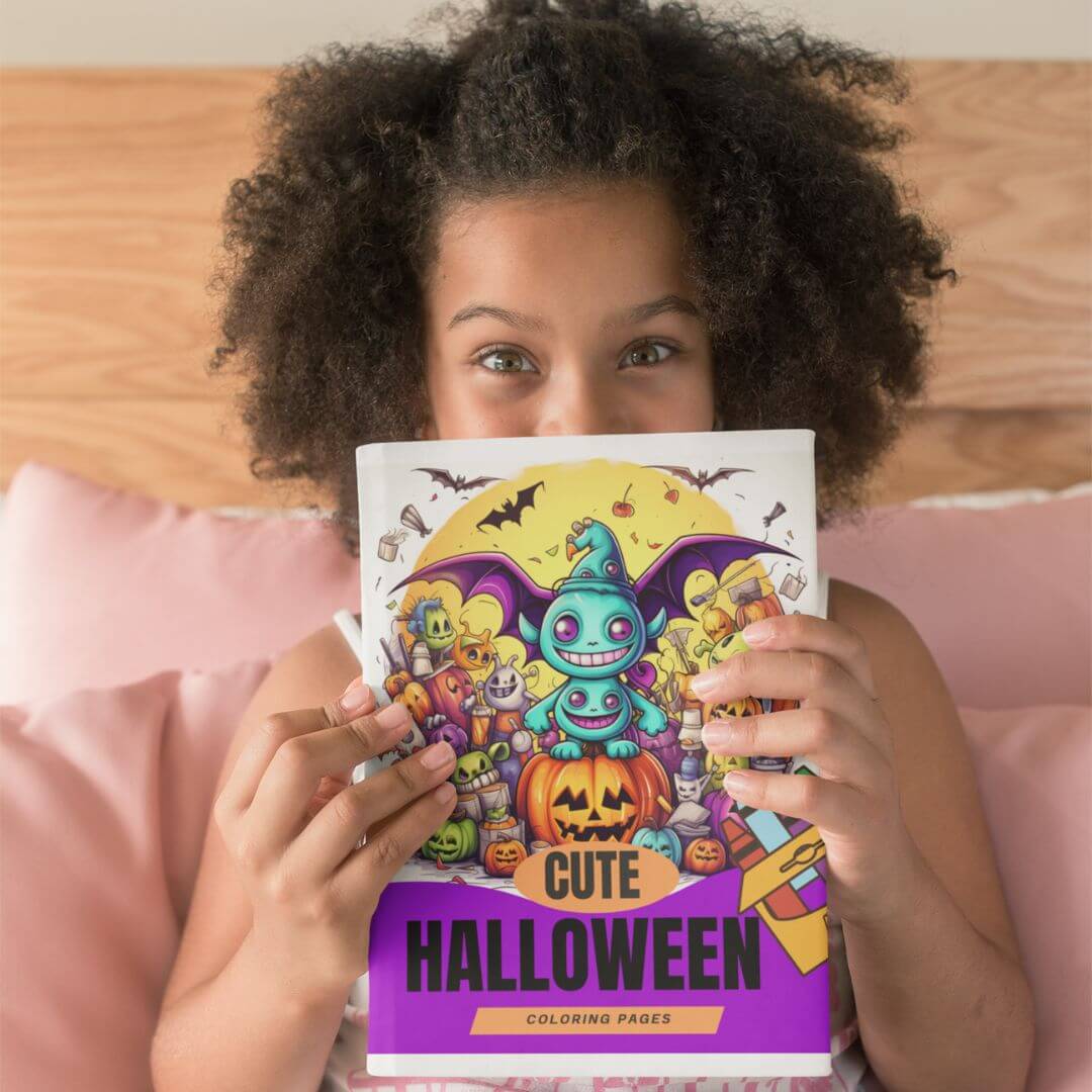 200 Pages PLR Halloween Coloring pages | With Resell Rights