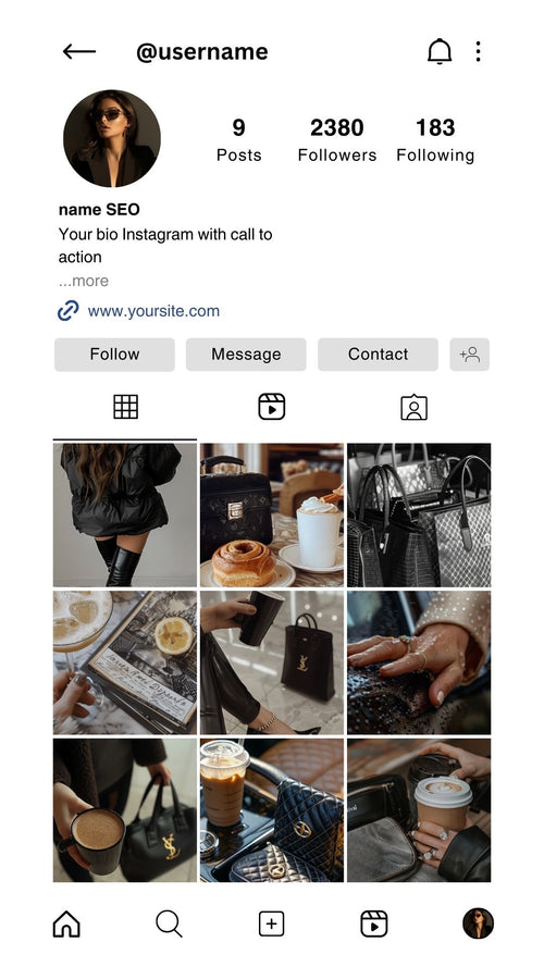 Instagram Template Kit with Resell Rights