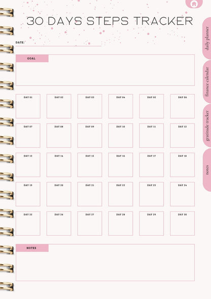 That Girl Planner: Digital & Printable Planner | Variety Of Planners & Trackers (With Resell Rights)