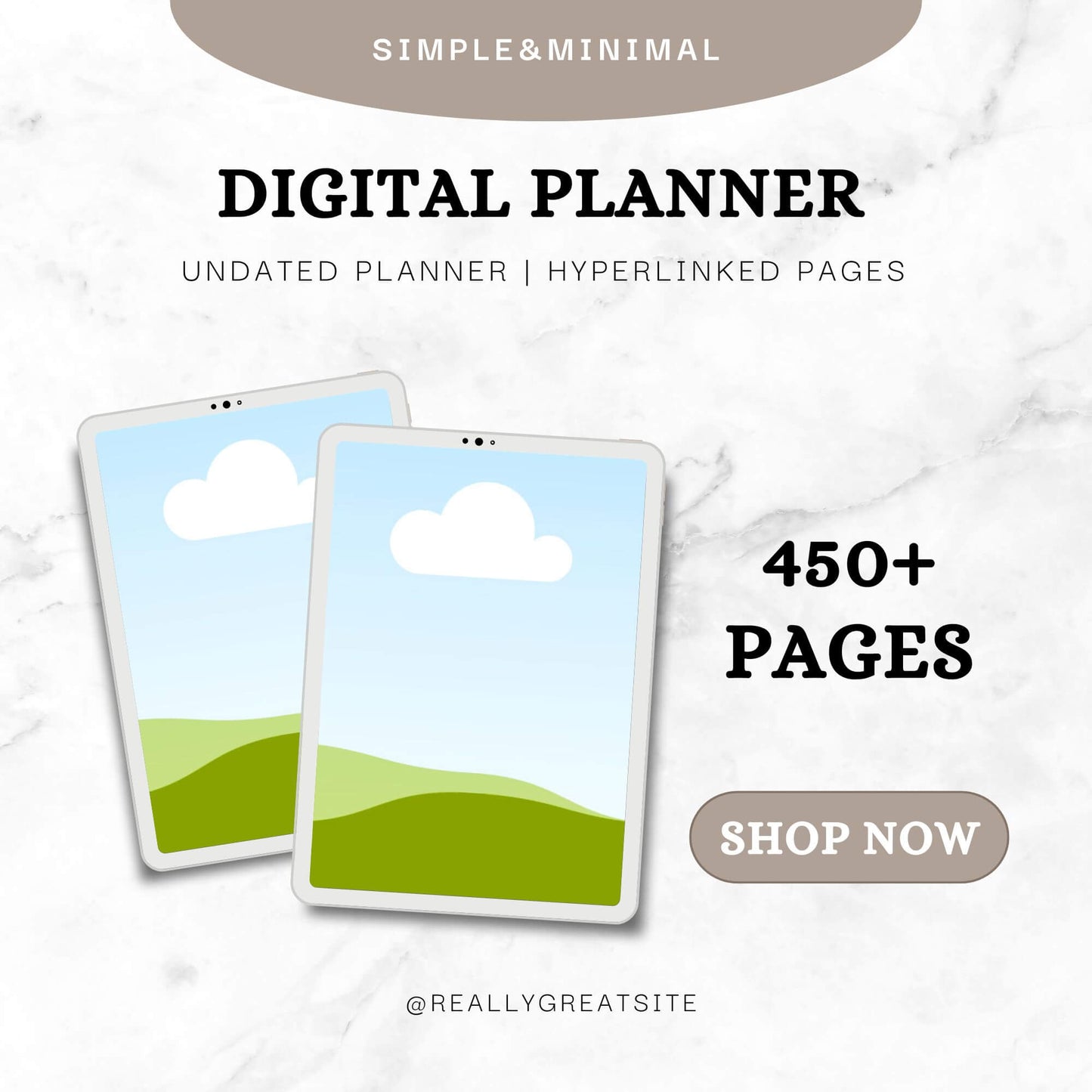 1,400 Editable Mockup Templates for Your Digital Products