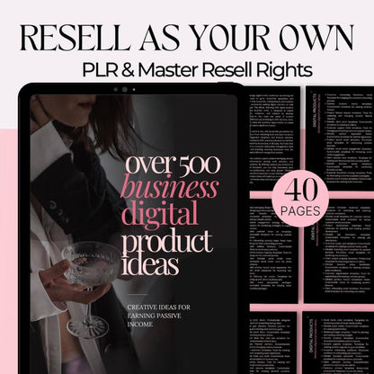500+ Proven Digital Product Ideas