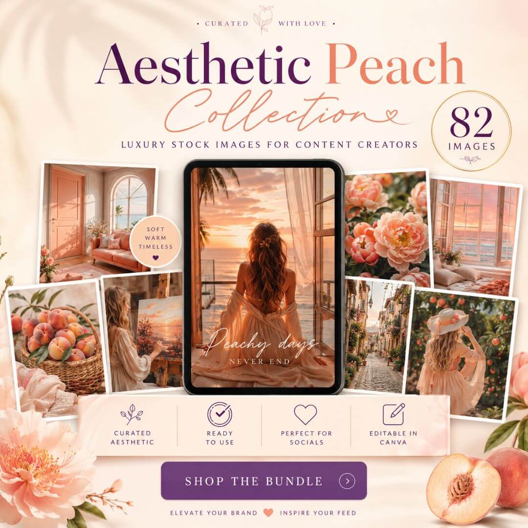 82 Aesthetic Peach Stock Images