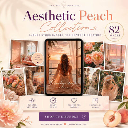 82 Aesthetic Peach Stock Images