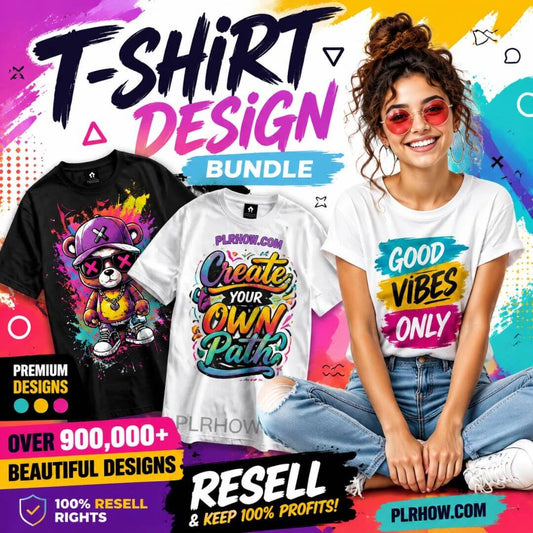 900,000 T-Shirt Designs (with Resell Rights!)