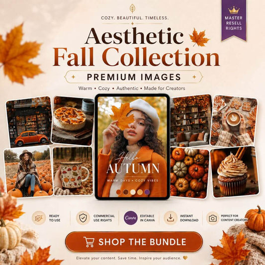 78 Warm & Cozy Autumn Images for Your Content