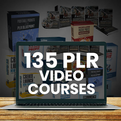 135 Self-Help Courses With Resell Rights (Master Resell Rights)