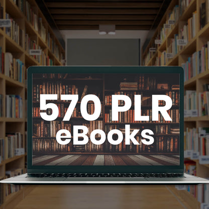 570+ Self-Help PLR eBooks and articles | Huge PLR Bundle W/ Resell Rights
