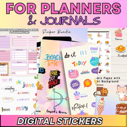 15000 Pages Planners & 8000 Digital Stickers with Resell Rights, Including Journals, Trackers, & More! | Huge Template Library (Free Website's & Funnels Included)