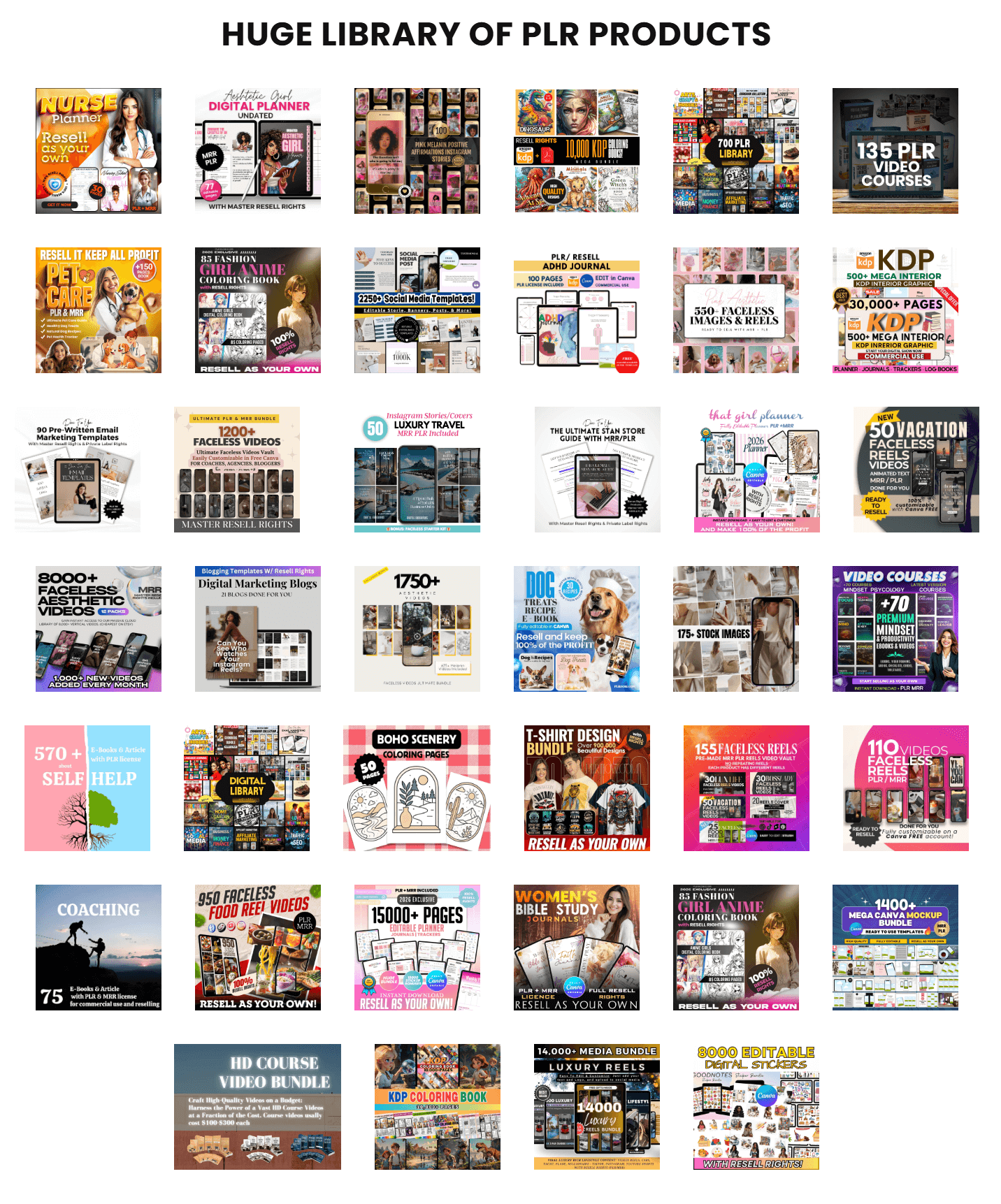 🔥ENTIRE STORE PACKAGE🔥- ALSO INCLUDES 8 PREMIUM WEBSITES, FUNNELS, SALES PAGE!