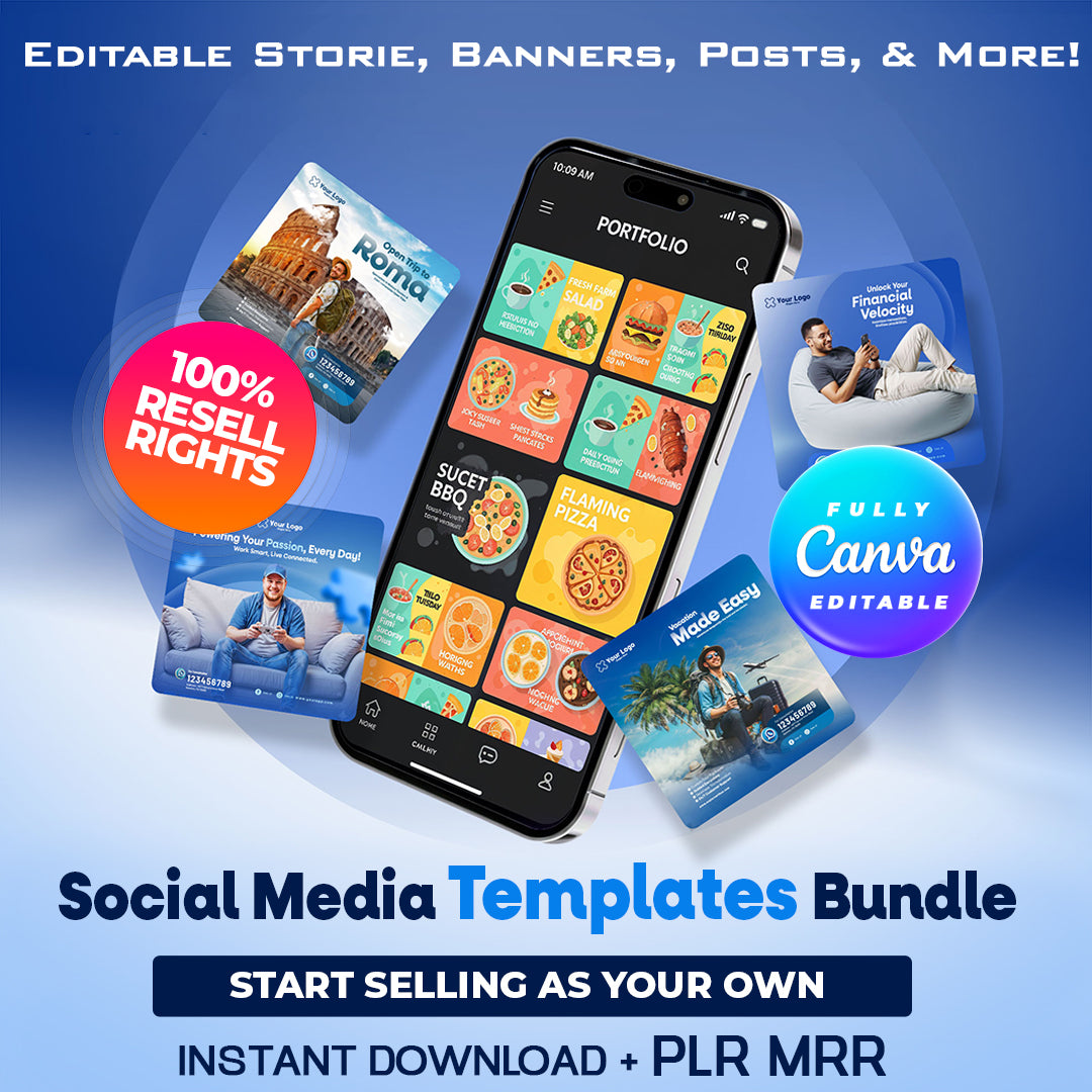 2250+ Editable Social Media Templates | Boost Engagement & Grow Your Brand for the Next 5+ Years