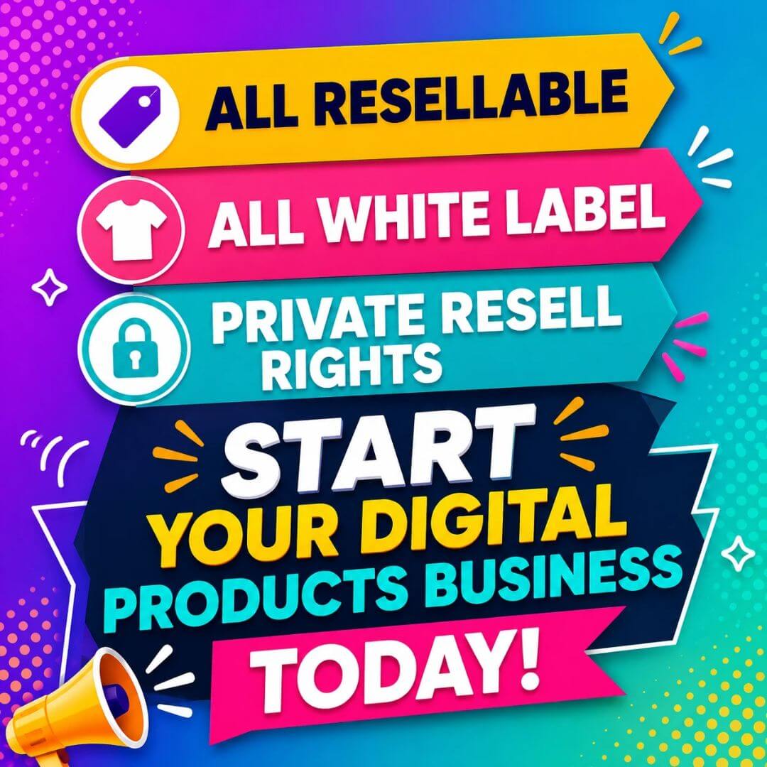 Learn How to Resell Digital with PLR & MRR | Reseller Super Pack