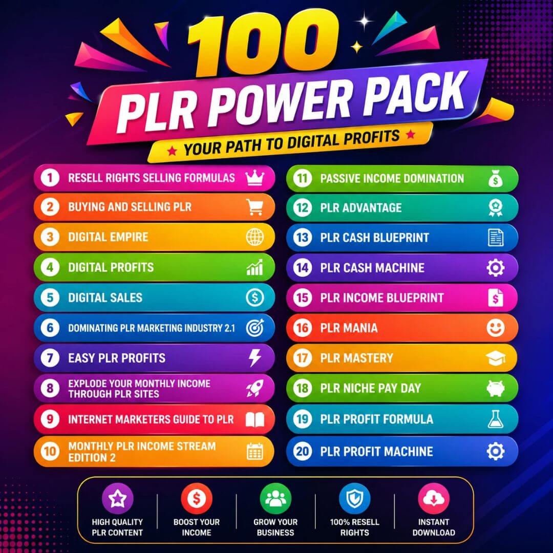 Learn How to Resell Digital with PLR & MRR | Reseller Super Pack