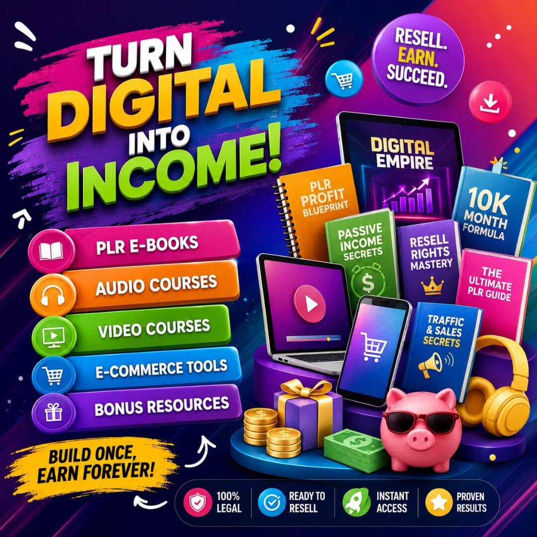 Learn How to Resell Digital with PLR & MRR | Reseller Super Pack