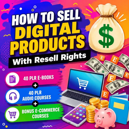 Learn How to Resell Digital with PLR & MRR | Reseller Super Pack
