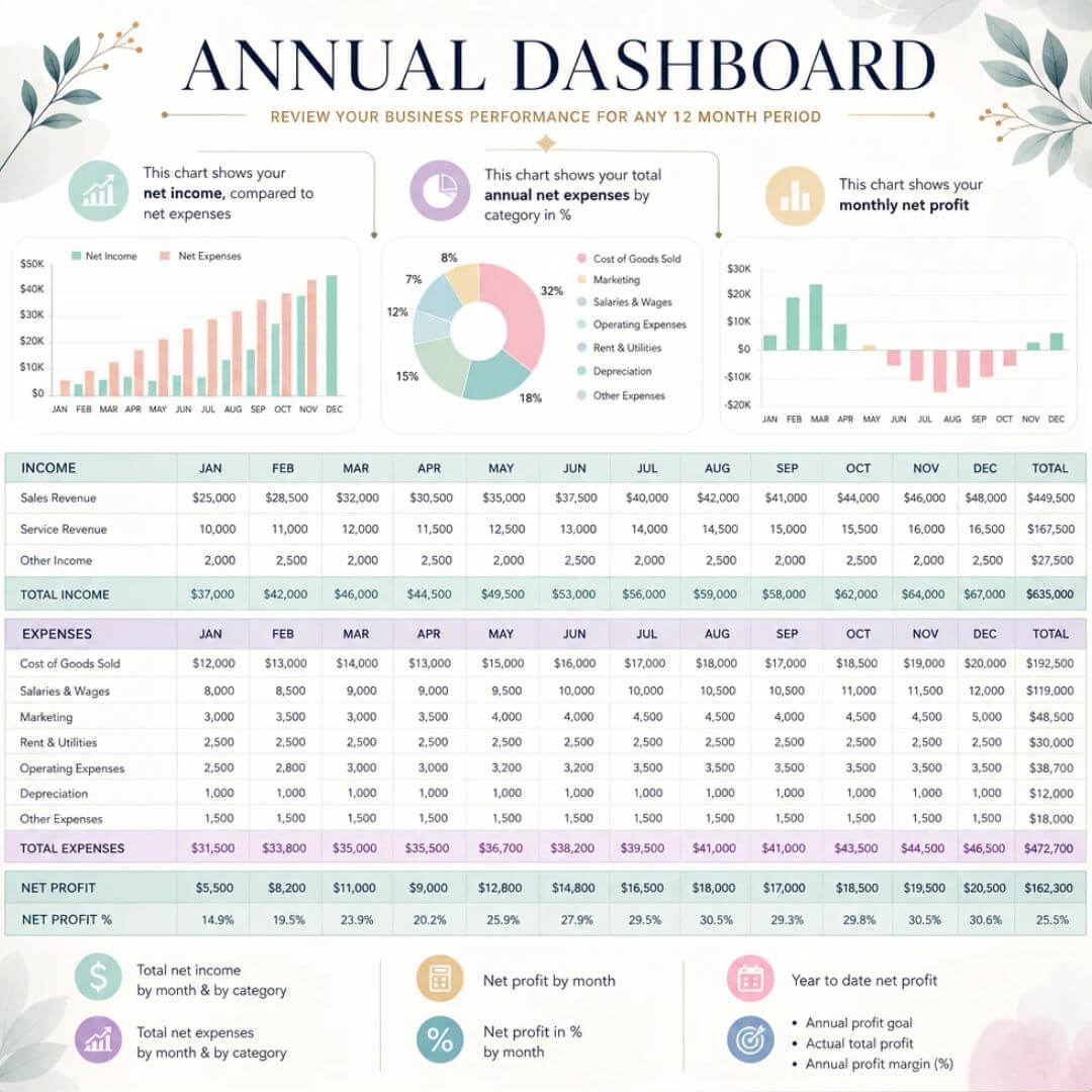 Bookkeeping Spreadsheets with Resell Rights Included