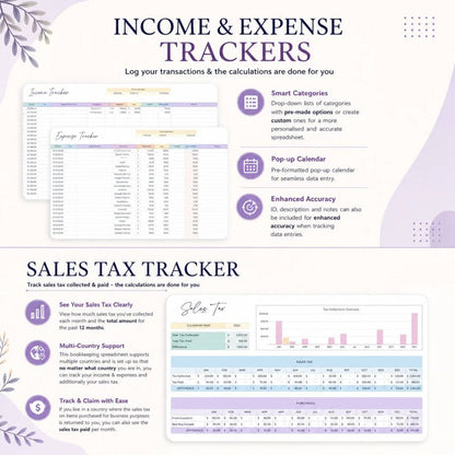 Bookkeeping Spreadsheets with Resell Rights Included