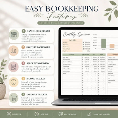 Bookkeeping Spreadsheets with Resell Rights Included