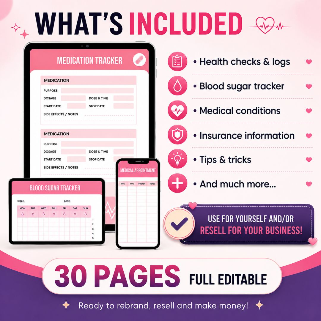 Student Nurse Planner Bundle with Resell Rights