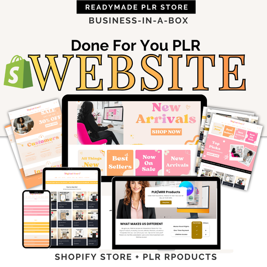 PLR Store - Business in a Box