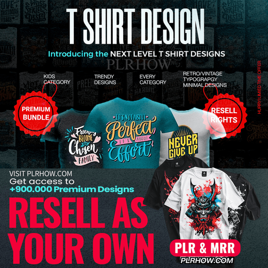 900,000 TShirt Designs (with Resell Rights!)