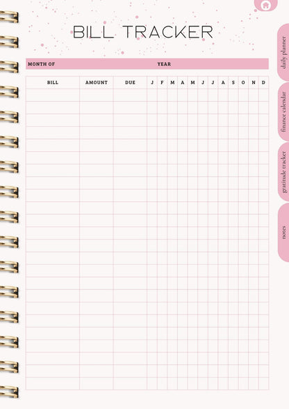 That Girl Planner: Digital & Printable Planner | Variety Of Planners & Trackers (With Resell Rights)