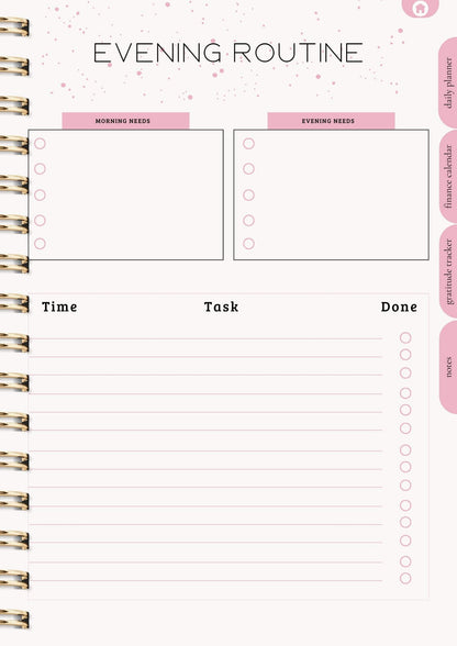 That Girl Planner: Digital & Printable Planner | Variety Of Planners & Trackers (With Resell Rights)