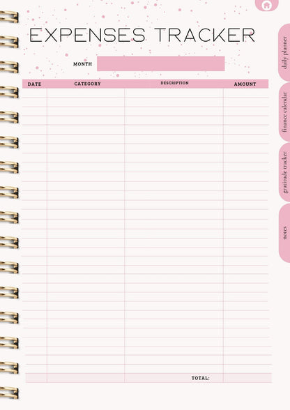 That Girl Planner: Digital & Printable Planner | Variety Of Planners & Trackers (With Resell Rights)