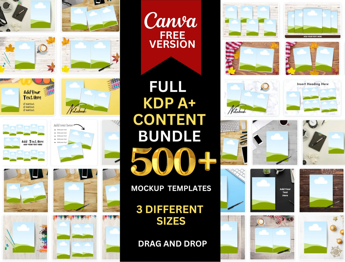 500+ Mega Interior Content| 30,000 Pages KDP Content | Planners, Journals, Trackers & Logbooks