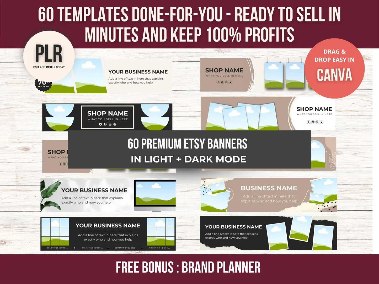 Etsy Digital Store Setup (Preloaded With 5 Best-Selling Digital Products)