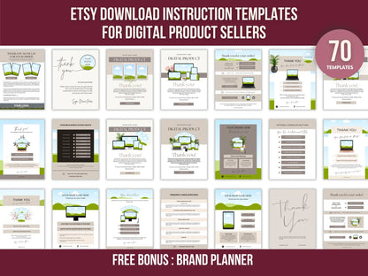 Etsy Digital Store Setup (Preloaded With 5 Best-Selling Digital Products)