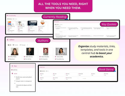 Beautiful Pink Student Planner with Resell Rights