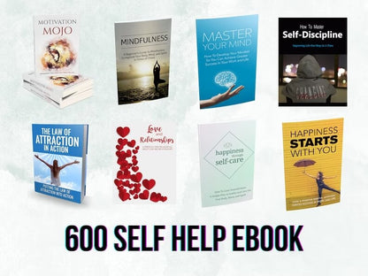 600 Self Help eBooks