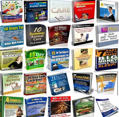 70,000 PLR Library with Resell Rights  | New Edition | Instant Access & 100% Profits