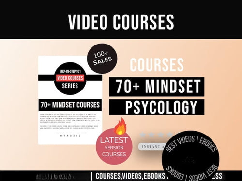 70+ Mindset Video Course With Resell Rights